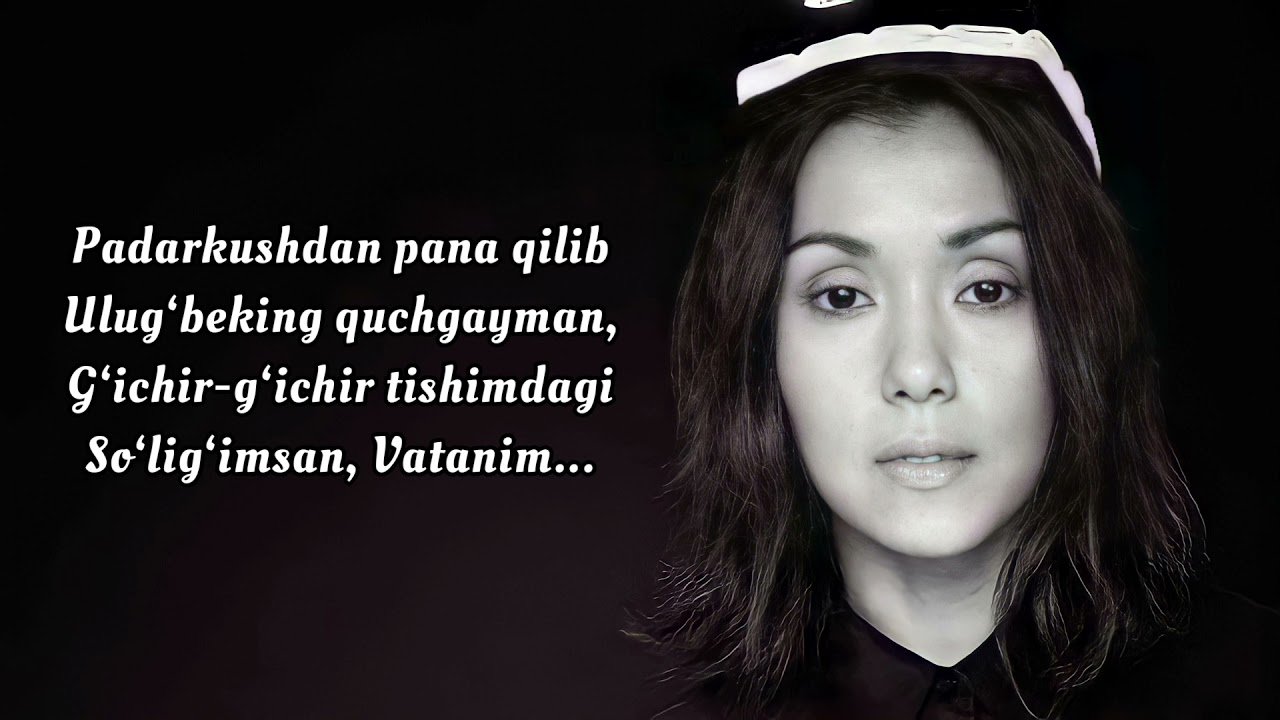 Shahnoza halilova on twitter vatan haqida ulug imsan vatanim dan