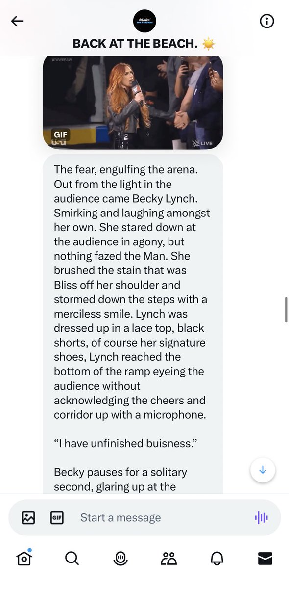 EngageInRevenge's tweet photo. That 🔥🎤 from @FueledByExult! You could say she made her presence known at the expense of @OnceYouGoBoujee! #VBATB. https://t.co/PQ3fyq0vng