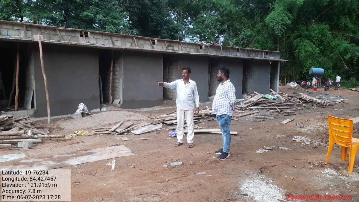 SuradaNac's tweet photo. PMAY(U) house construction and retaining wall work at the relocation site is going on speedily.
#PMAY(U)
#RelocationSite
#SlumDelisting
@Ganjam_Admin
@HUDDeptOdisha @DUDA_Ganjam @MoSarkar5T @OUHMAWAAS https://t.co/RU5NBgz8Lz