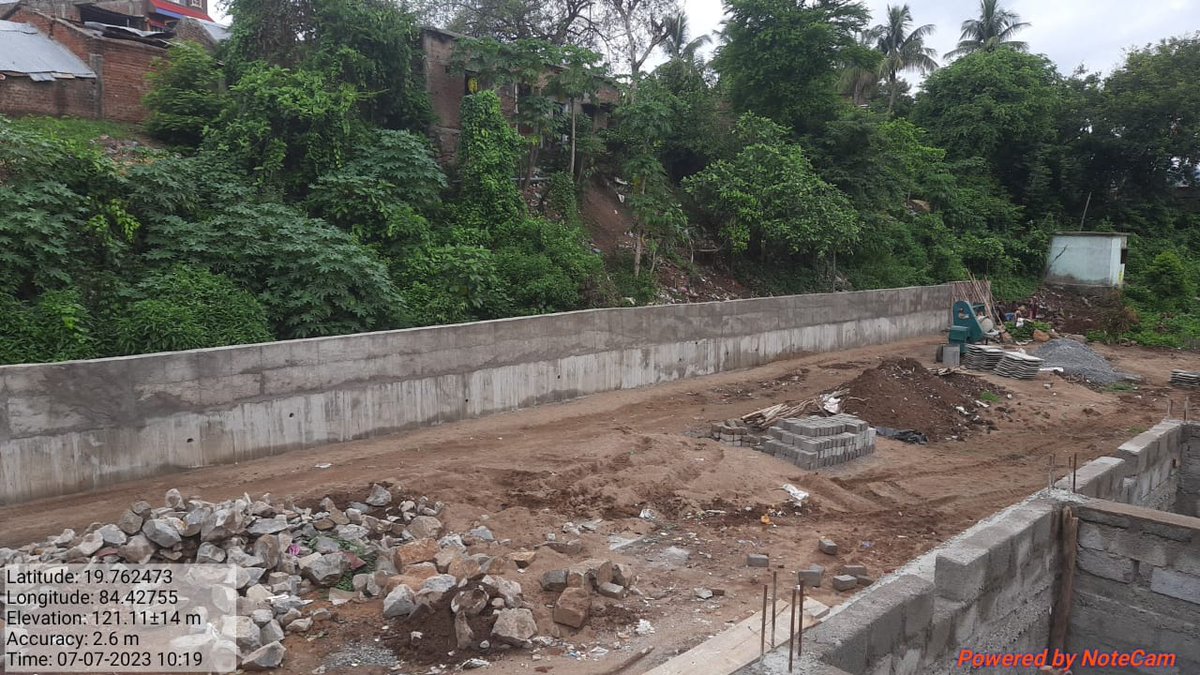 SuradaNac's tweet photo. PMAY(U) house construction and retaining wall work at the relocation site is going on speedily.
#PMAY(U)
#RelocationSite
#SlumDelisting
@Ganjam_Admin
@HUDDeptOdisha @DUDA_Ganjam @MoSarkar5T @OUHMAWAAS https://t.co/RU5NBgz8Lz