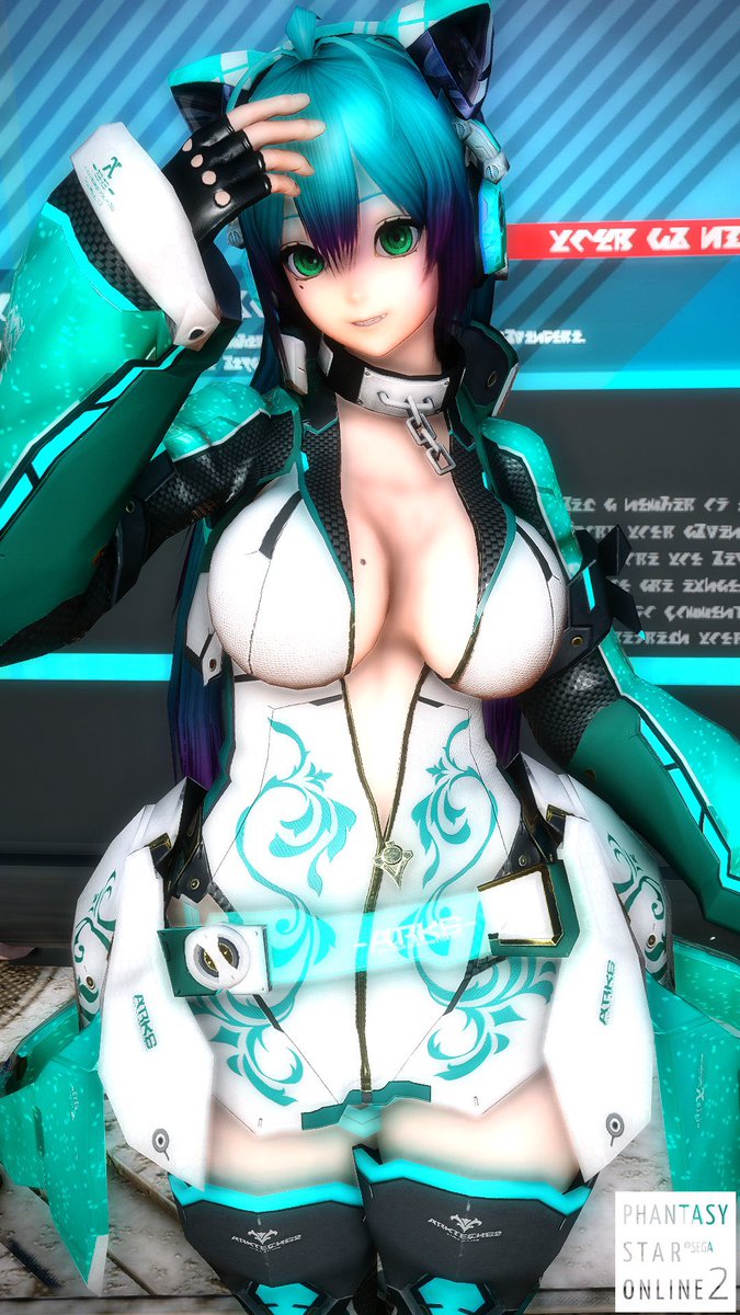 これがNGS次元のうちのこです #PSO2NGS 