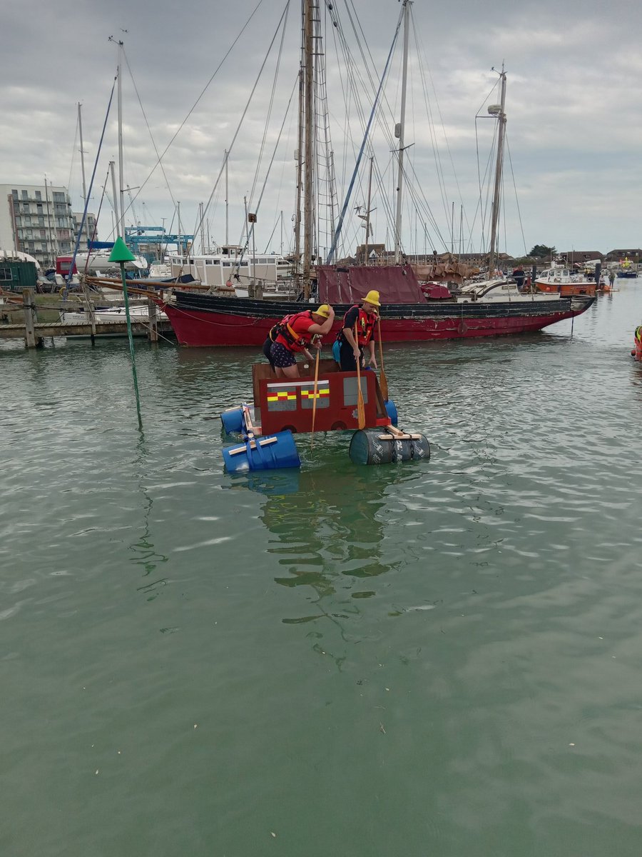 Steve Buchanan-Lee (@sbl_wg240) on Twitter photo The amazing (and mighty !) <a href="/WestSussexFire/">West Sussex Fire & Rescue Service</a> <a href="/ShorehamFire/">Shoreham Fire Station</a> team taking part in the #Shoreham charity raft race today👍👍👍🚒👏👏👏
<a href="/Sab_CohenHatton/">Dr Sab Cohen-Hatton</a> The amazing (and mighty !) <a href="/WestSussexFire/">West Sussex Fire & Rescue Service</a> <a href="/ShorehamFire/">Shoreham Fire Station</a> team taking part in the #Shoreham charity raft race today👍👍👍🚒👏👏👏
<a href="/Sab_CohenHatton/">Dr Sab Cohen-Hatton</a>