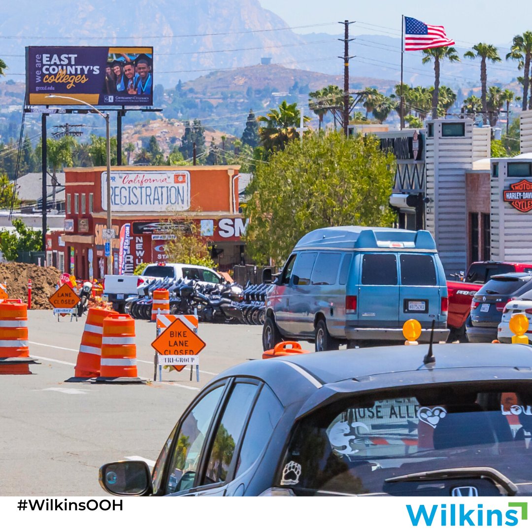 Wilkins_OOH's tweet image. Summer and Fall Registration is open at @gcccdtweets. To stand out and recruit the best enrollment class Grossmont-Cuyamaca CCD has launched an impressive awareness campaign all over San Diego. 

#ooh #mediamix #college #billboards #outofhome #recruitment #sandiego