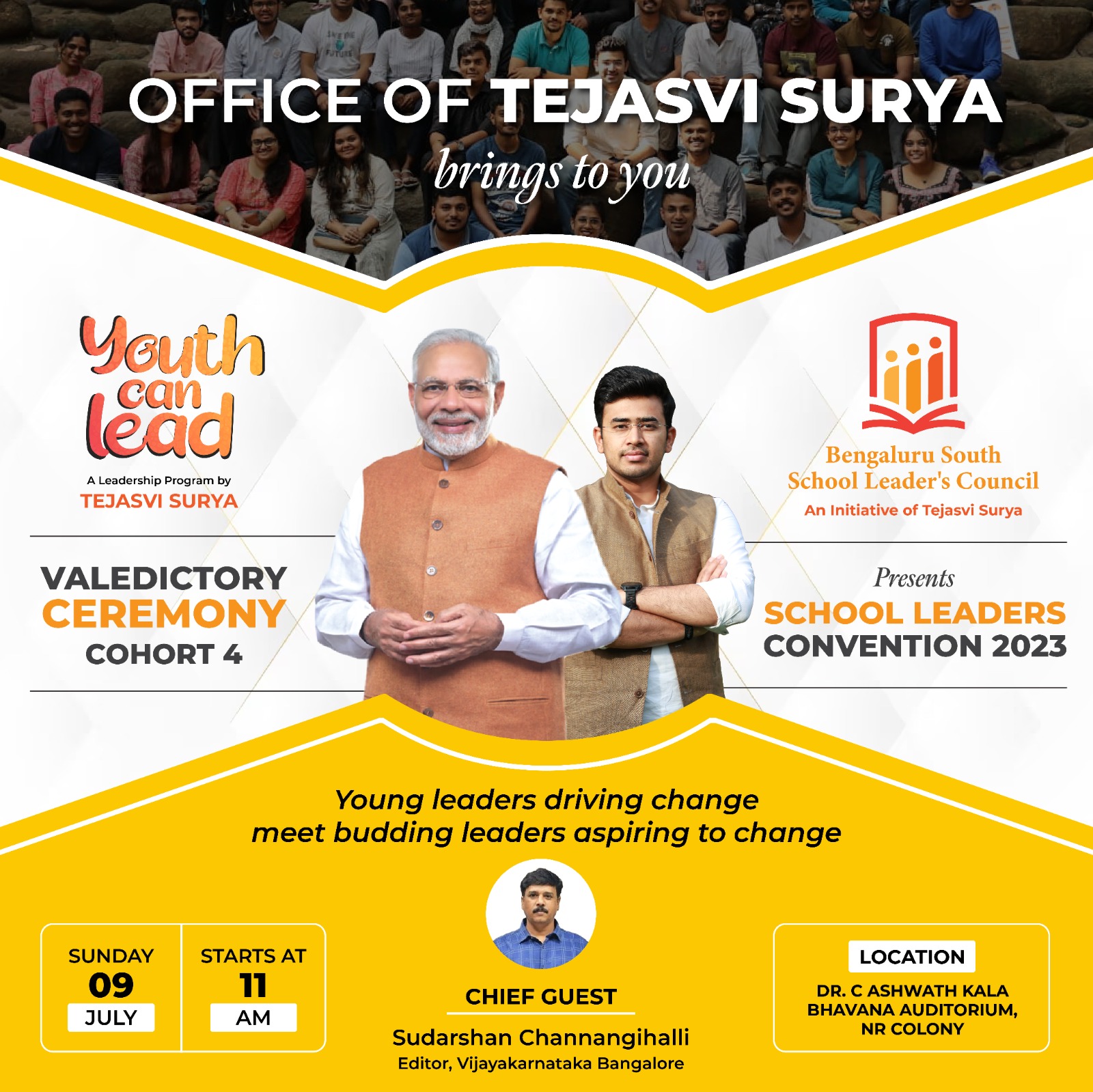 Tejasvi Surya on Twitter: "PM Shri @narendramodi Ji's vision for youth ...