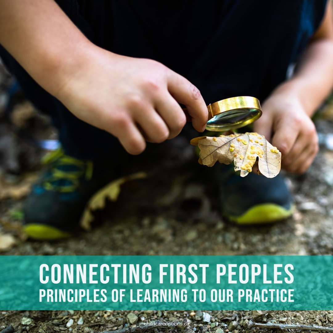 chcareoptions's tweet image. Join us online for a 2 part series: Connecting First Peoples Principles of Learning to Our Practice
Date: July 10 &amp;amp; July 17
Time: 6:30-8:30 pm
Presenter: Nadine McSpadden
childcareoptions.ca/events/connect… #professionaldevelopment #firstpeoplesprinciplesoflearning #indigenouswaysofknowing