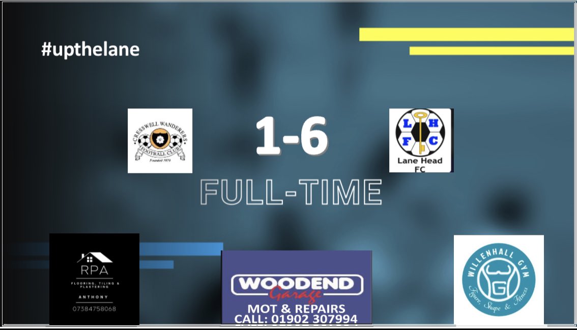 After a slow start to the game going 1-0 down the boys worked hard and come back win our second pre season friendly 6-1.💪
Goals from:
⚽️Adam Shorto X2
⚽️Jordan Sedgwick X2
⚽️Alex Henry 
⚽️Jack Nixon 

#upthelane 💙