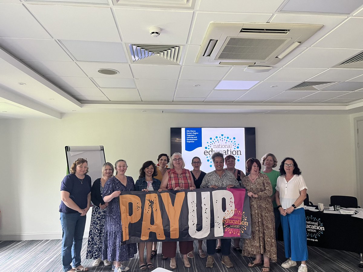 Women members in Buckinghamshire are sending a clear message to fund education fairly #PayUp #SaveOurSchools @EasternNeu