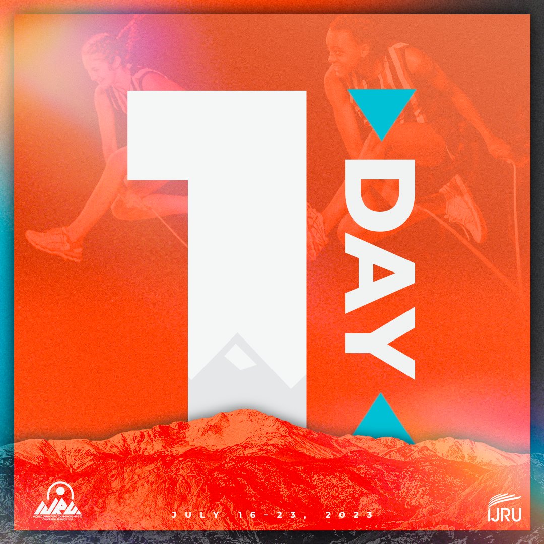 Tomorrow is the start of #ijru2023!

#jumprope #coloradosprings #worldchampionships #singlerope #doubledutch