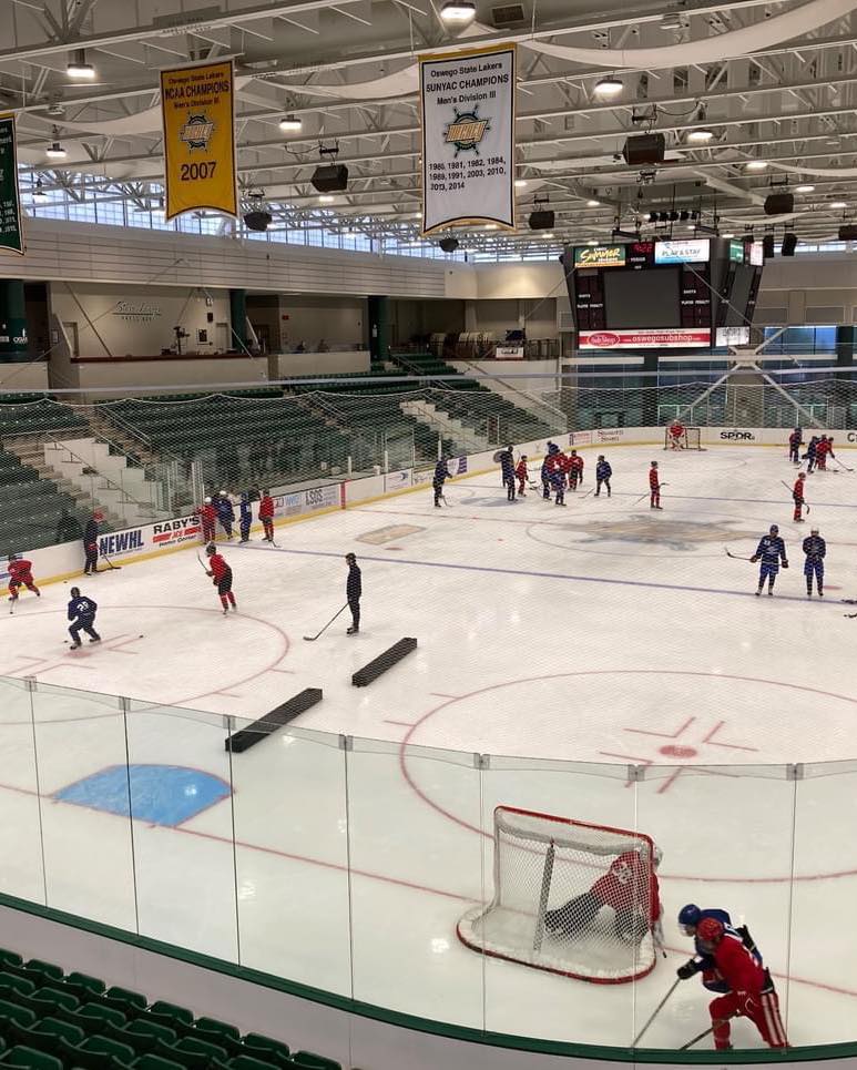 Rochester Jr. Americans was live — at Rochester Ice Center., By Rochester  Jr. Americans