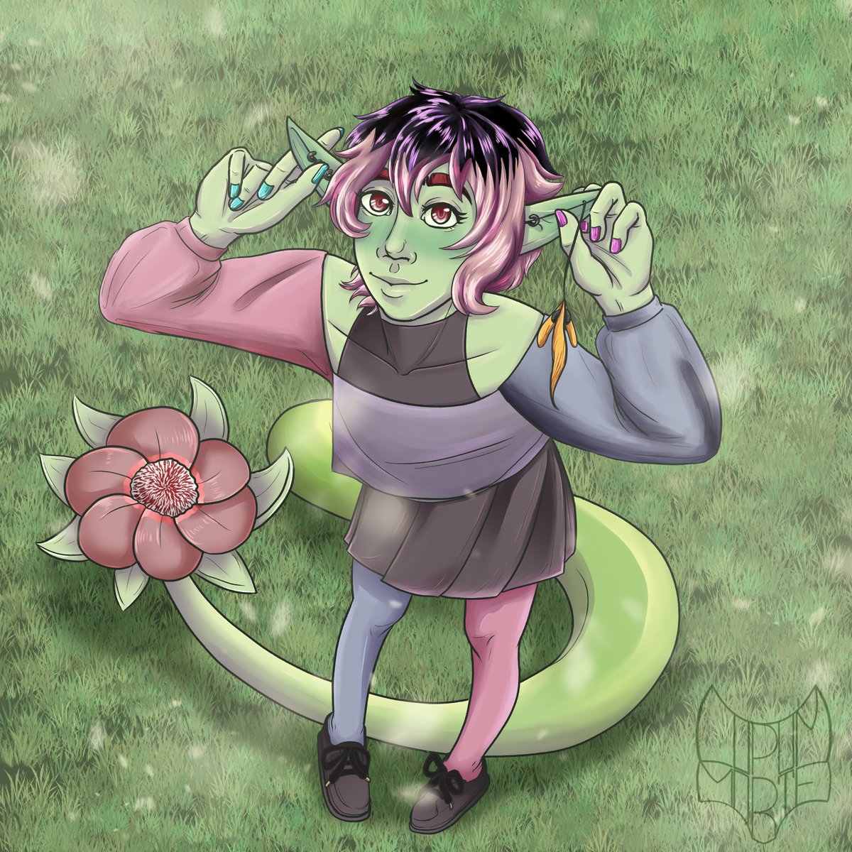Lupum_Morte's tweet photo. Another attack went to @ theowlprism (on IG)!
Pyn is just so adorable...
#artfight #artfight2023 #artfightteamwerewolves #digital #digitalart #artwork #artist #artistsontwitter https://t.co/zoN78dTY4E