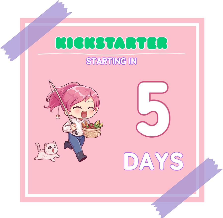 ChillTownGame's tweet photo. ⏳ It's Time to Unwind! 🌼
Step into the serene and comforting virtual world of Chill Town! 😌✨  Join us as we kick off the countdown to our Kickstarter campaign. @Crytivo @LowHighTech1 
#cozygames  #gamedev #chilltown #madewithunity #Kickstarter https://t.co/k2OpoRpdg3