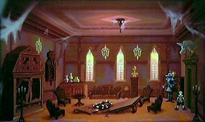 Concept art- Twilight Town (Kingdom Hearts 2)