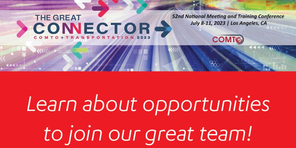TransdevNA's tweet image. So happy to be here with clients, colleagues and #transit industry partners at #COMTO’s #NMTC23. See us at our booth in the Exhibit Gallery and learn how #Transdev empowers the freedom to move for our passengers and our #communities. #TransdevPurpose #DEI #TransitJobs