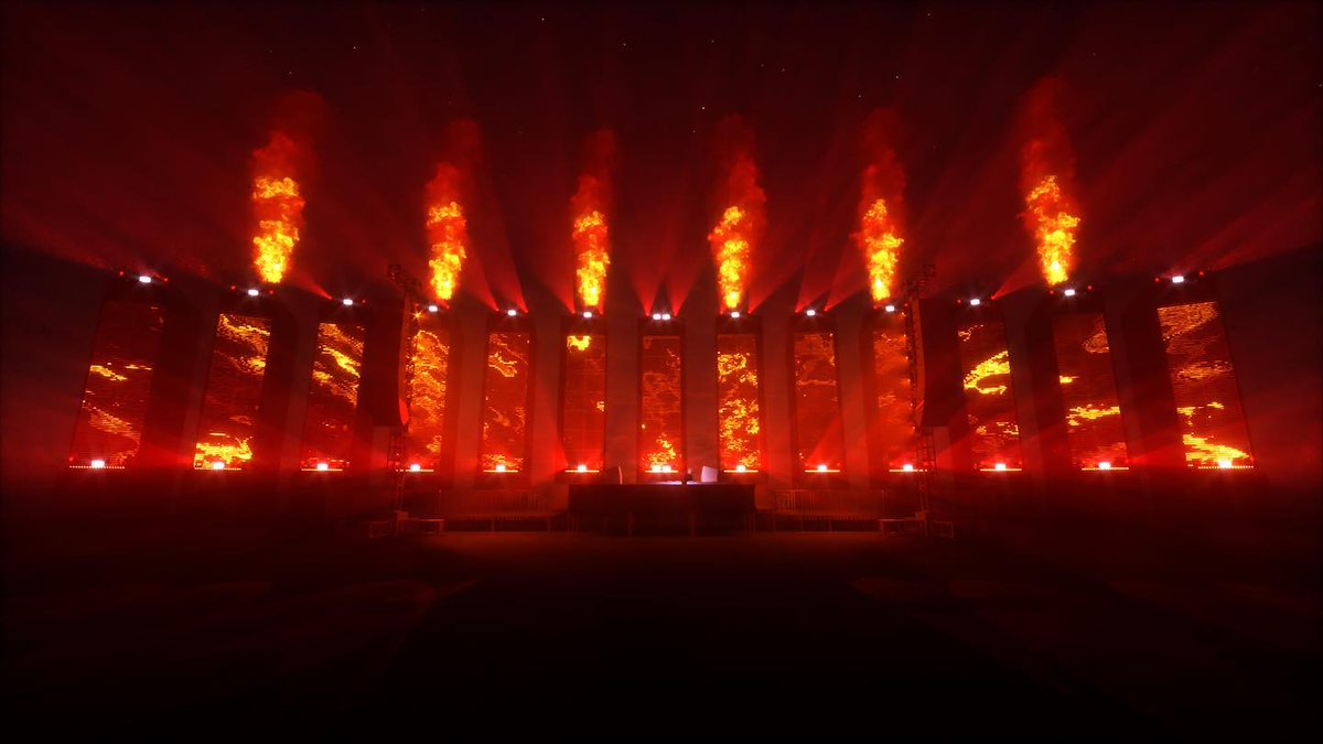 ChauvetPro's tweet photo. Steve Lieberman created an 🔥 explosive experience 🔥 with @ChauvetPro gear for Solomun’s return to LA, presented by Framework, Goldenvoice &amp; Wynn Nightlife!

#ChauvetProfessional #lightingdesign #concertlighting #stagelightingdesign #stagelightingproduction #stadium #stadiums https://t.co/XX01CuttGb