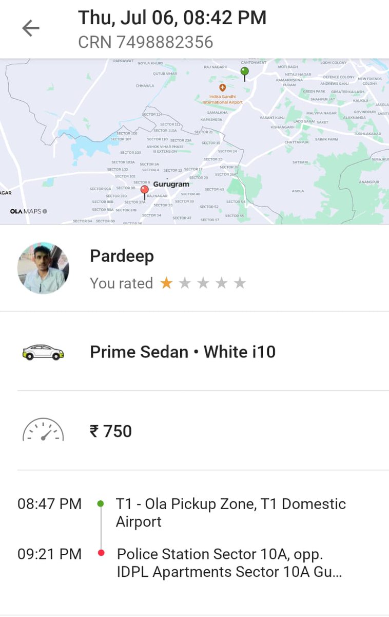 Apurwasingh7's tweet photo. @Olacabs @ola_supports @bhash
@MORTHIndia #DelhiNCR @BluSmartIndia @Uber_India
Ola new defination of Sedan- Hatchback with luggage carrier comes under Sedan 😀
I10 under Sedan category..Stop doing this
"Transparency is directly proportional to Customer Satisfaction"
All d best https://t.co/pL2mXtdKZK
