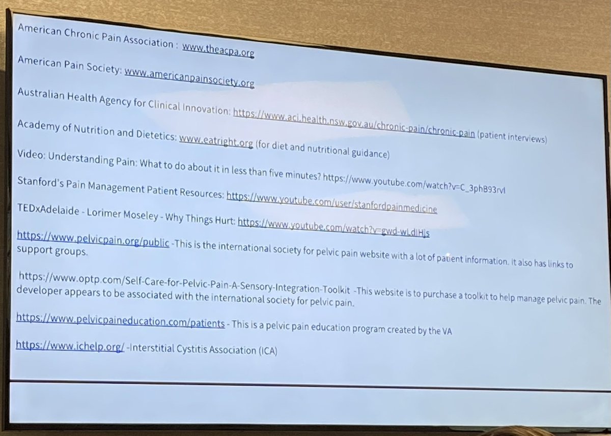 Agreed! And the list of resources she provided so that we can all learn more and share with patients is fantastic! @DrHeatherKing