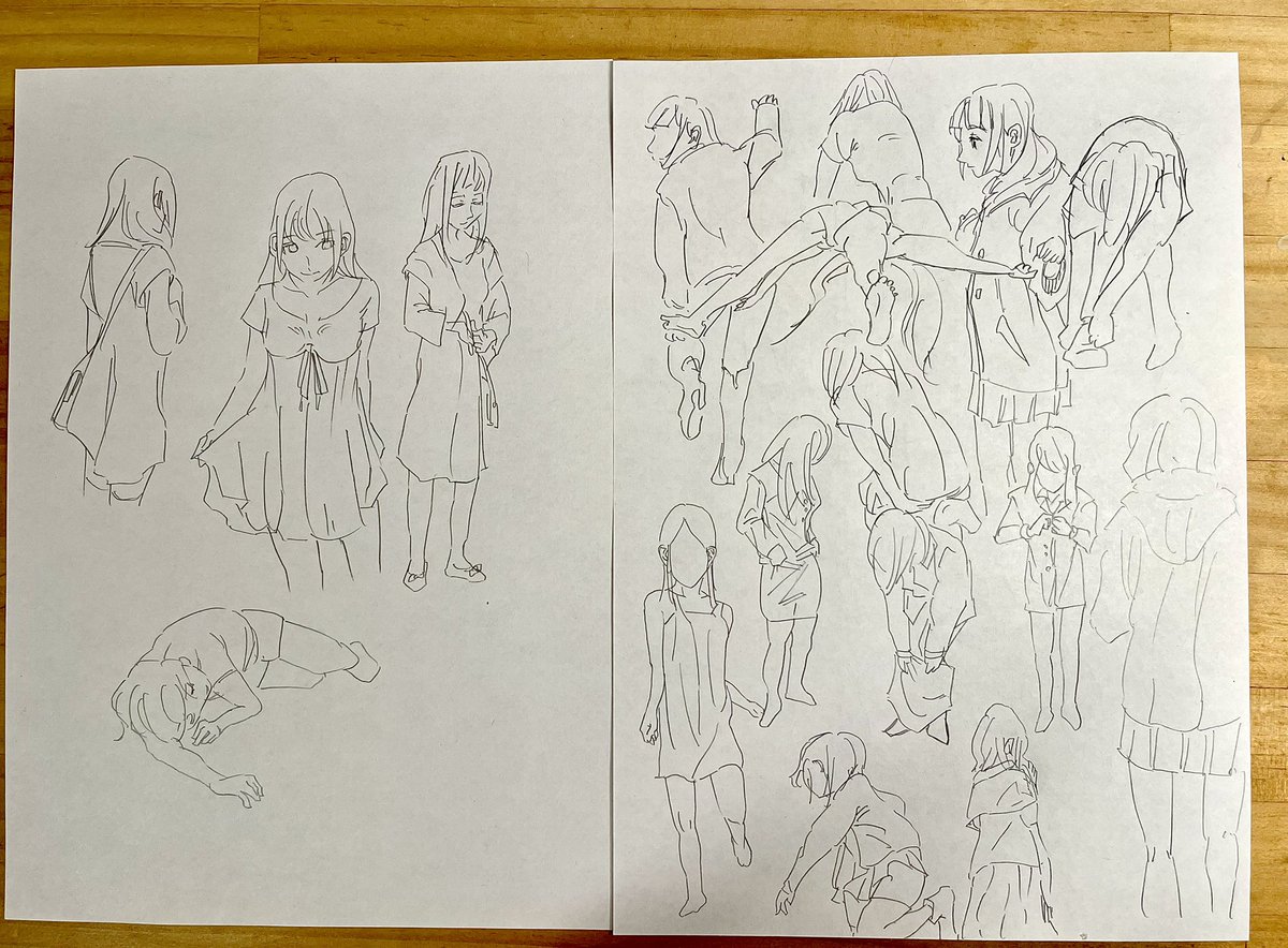 トークしながらペンを走らせることが苦手でございまして(一回一回止めながら話しちゃう)...今夜は話ながら手を止めない練習をしました。おやすみなさい。 https://t.co/bHXIPNWuEN