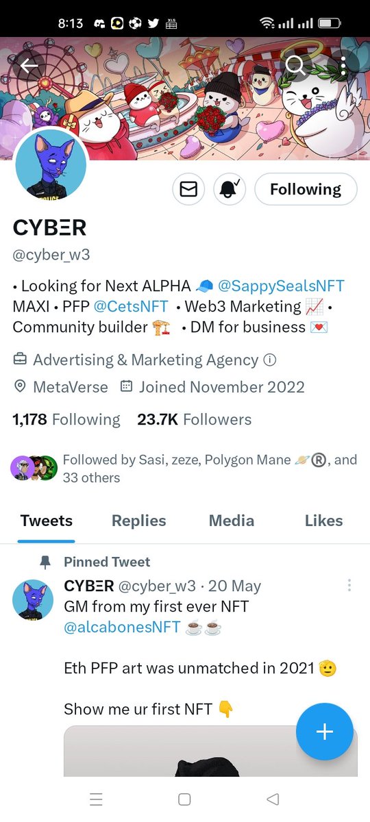 Footbal66948199's tweet photo. @cyber_w3 Done https://t.co/F3CrwuGAp2