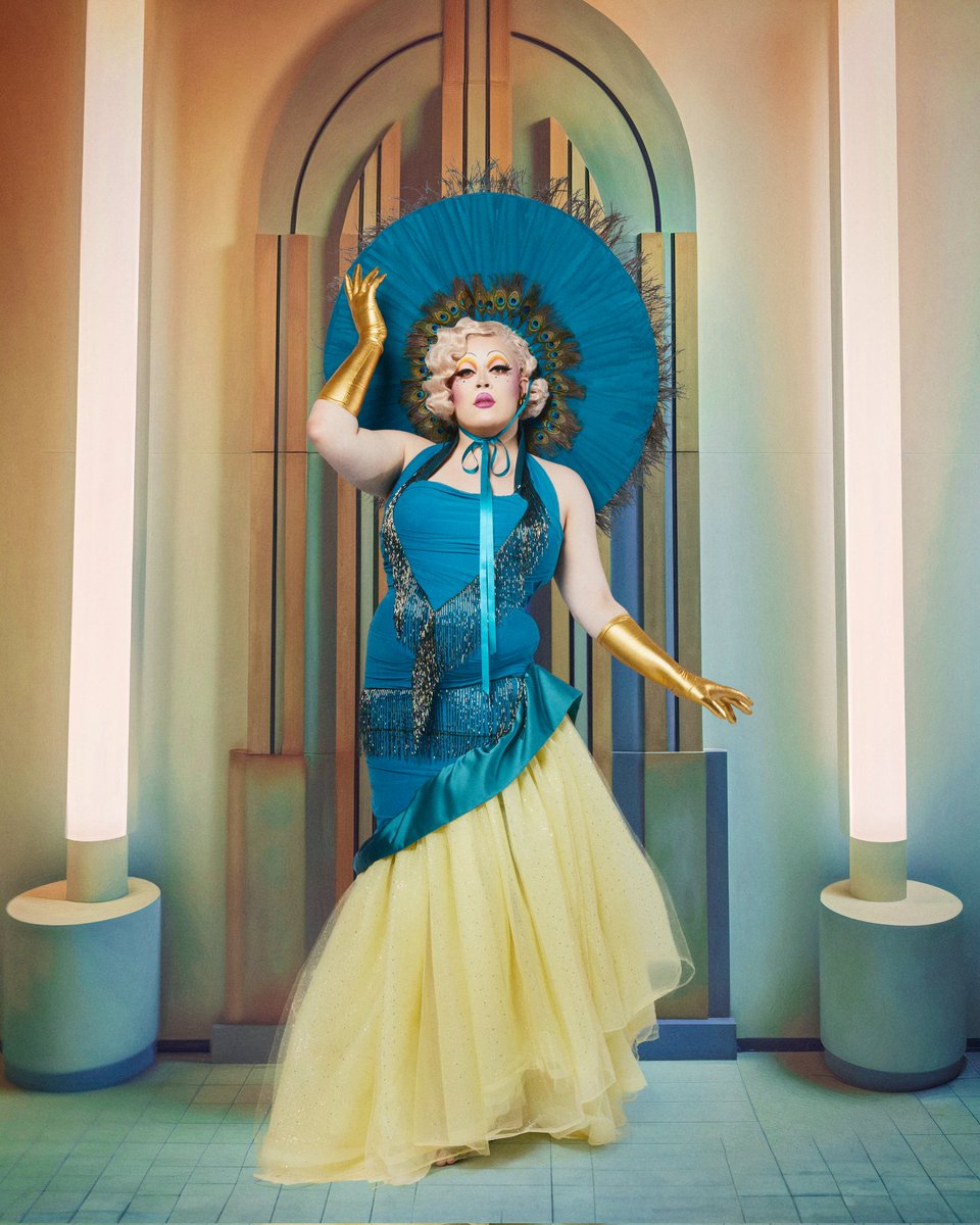 la_briochee_off's tweet photo. Welcome to Rapture ❤️

Look inspirée par la grande Mae West dans un style art déco. 

Je suis vraiment in love de ce look ❤️

#DragRaceFrance https://t.co/A0Y0hSqWMa