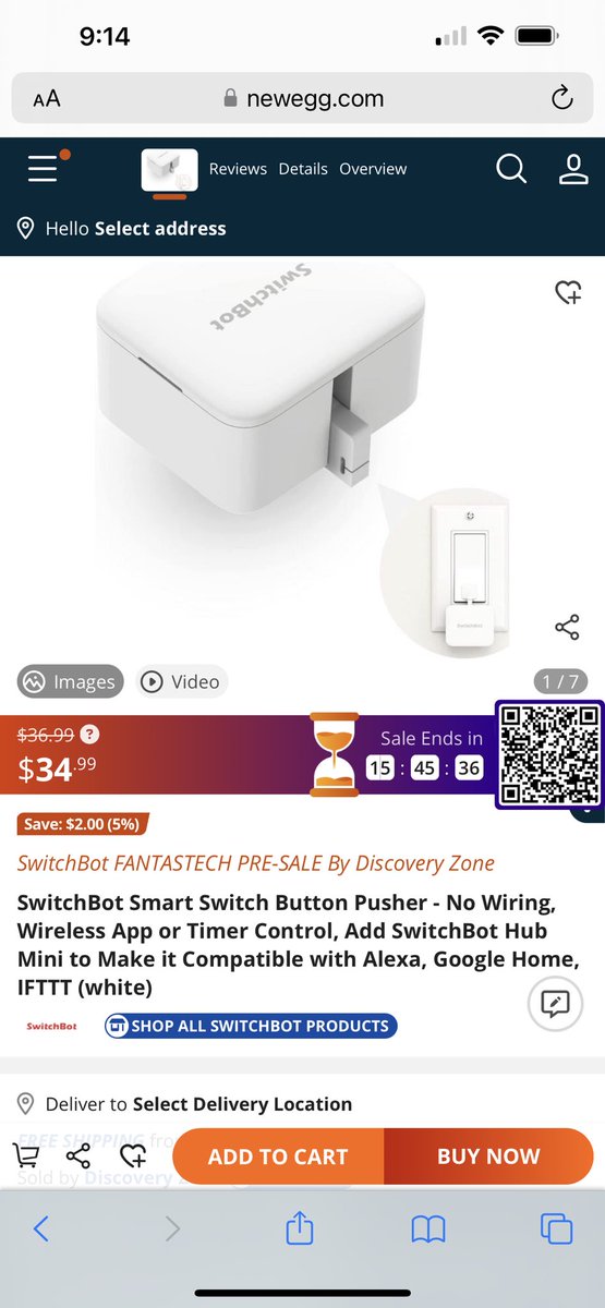 dye_c's tweet photo. @BrentJFF Get a switchbot. https://t.co/cGFw9Gh6ew