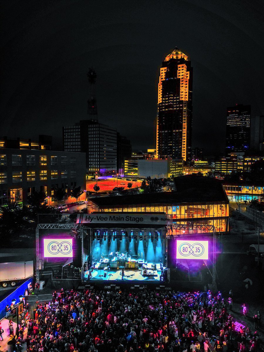 Dronography Iowa (@dronographyiowa) on Twitter photo Ended up being a picture perfect night at Day 1 or <a href="/8035/">80/35 Music Festival</a>, see you for Day 2! Ended up being a picture perfect night at Day 1 or <a href="/8035/">80/35 Music Festival</a>, see you for Day 2!