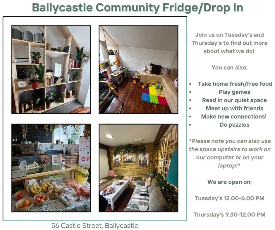 Delighted to attend the 1st anniversary of the Ballycastle Community Hub located at the Garden Centre on Castle Street. 

A fantastic facility with over 70 volunteers delivering much needed support for this area. 

#menshed #communityfridge #cafe #gardencentre #Ballycastle ☀️ 🪴