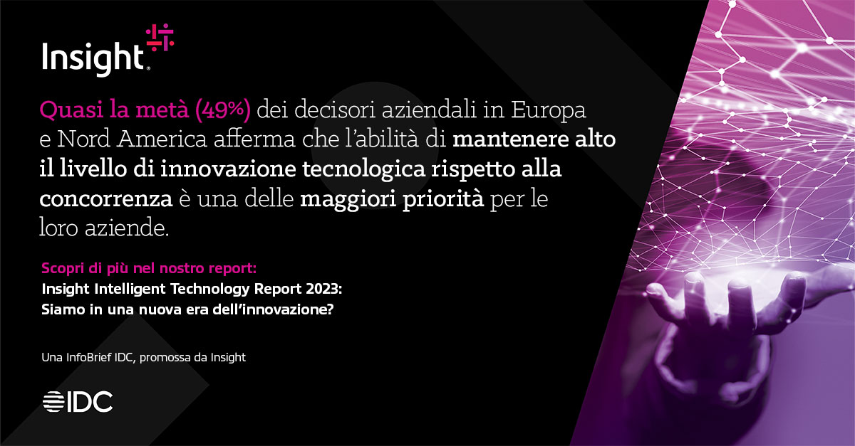 marcodho's tweet photo. Ottieni maggiori informazioni sulle esperienze tecnologiche, le principali sfide e le ambizioni dei business leader di oggi nell'Intelligent Technology Report 2023 di Insight: 

https://t.co/CgaMzxV224

#InsightITR2023 https://t.co/GqlgJzr4JB