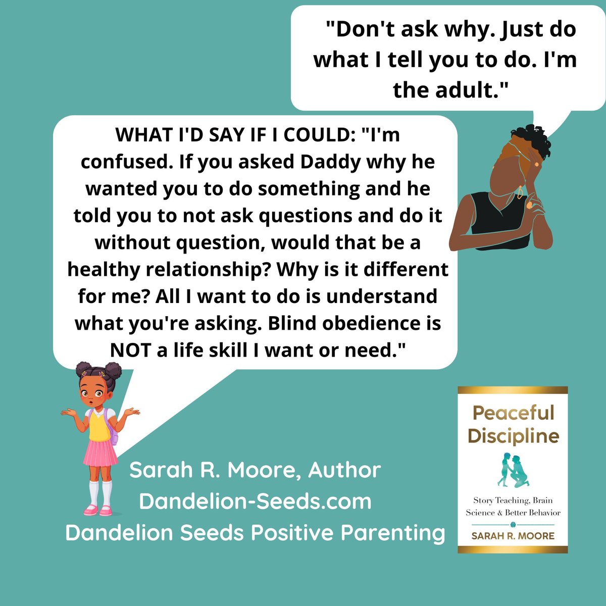 Blind obedience is not a life skill or children should learn...it's HEALTHY to ask questions. ❤️

#parenting #parentingtips #gentleparenting #respectfulparenting