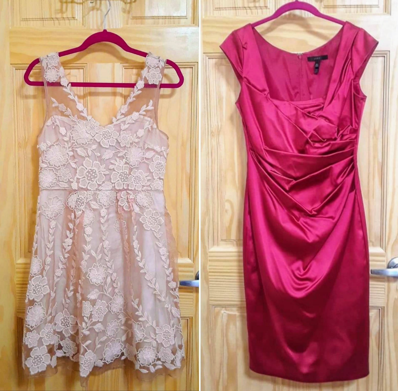 A DEE - Peony Dreams Anastasia Frill Sweat Dress - Pale Pink main image 1