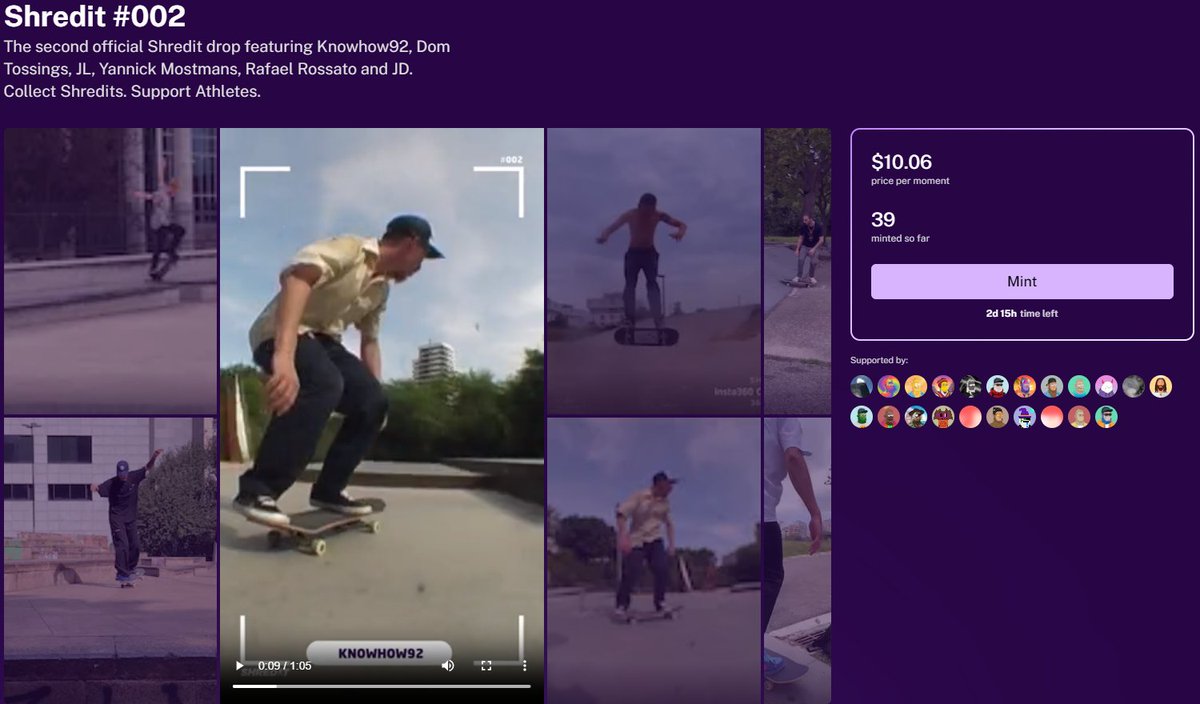 Shredit 002 is LIVE on <a href="/Shredit_TV/">Shredit</a> and I'm featured 🔥

Wanna learn how to collect an edition and why platforms like #Shredit_tv will revolutionize #skateboarding❓

Check my blog post and find out 🔗👇