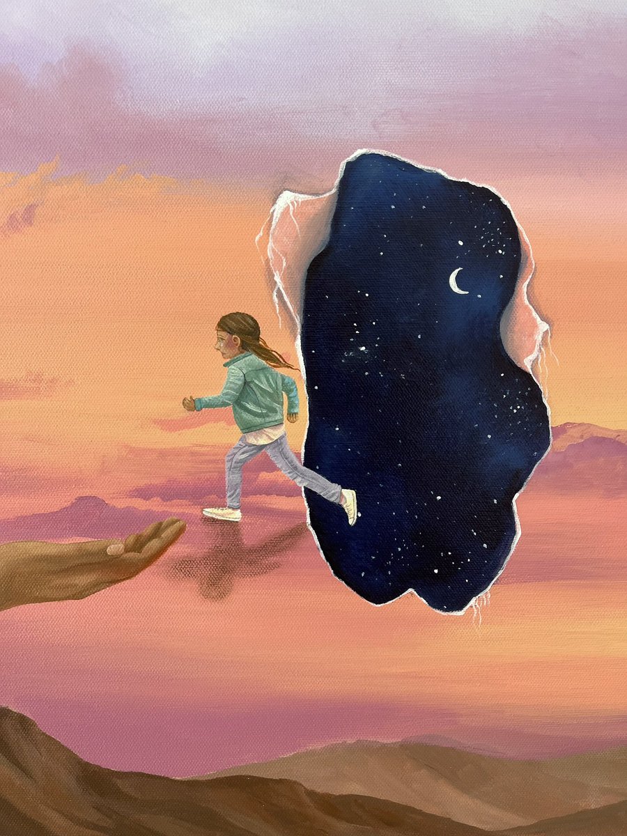 “You Can Come Home”
acrylic on canvas, a tribute to childhood me