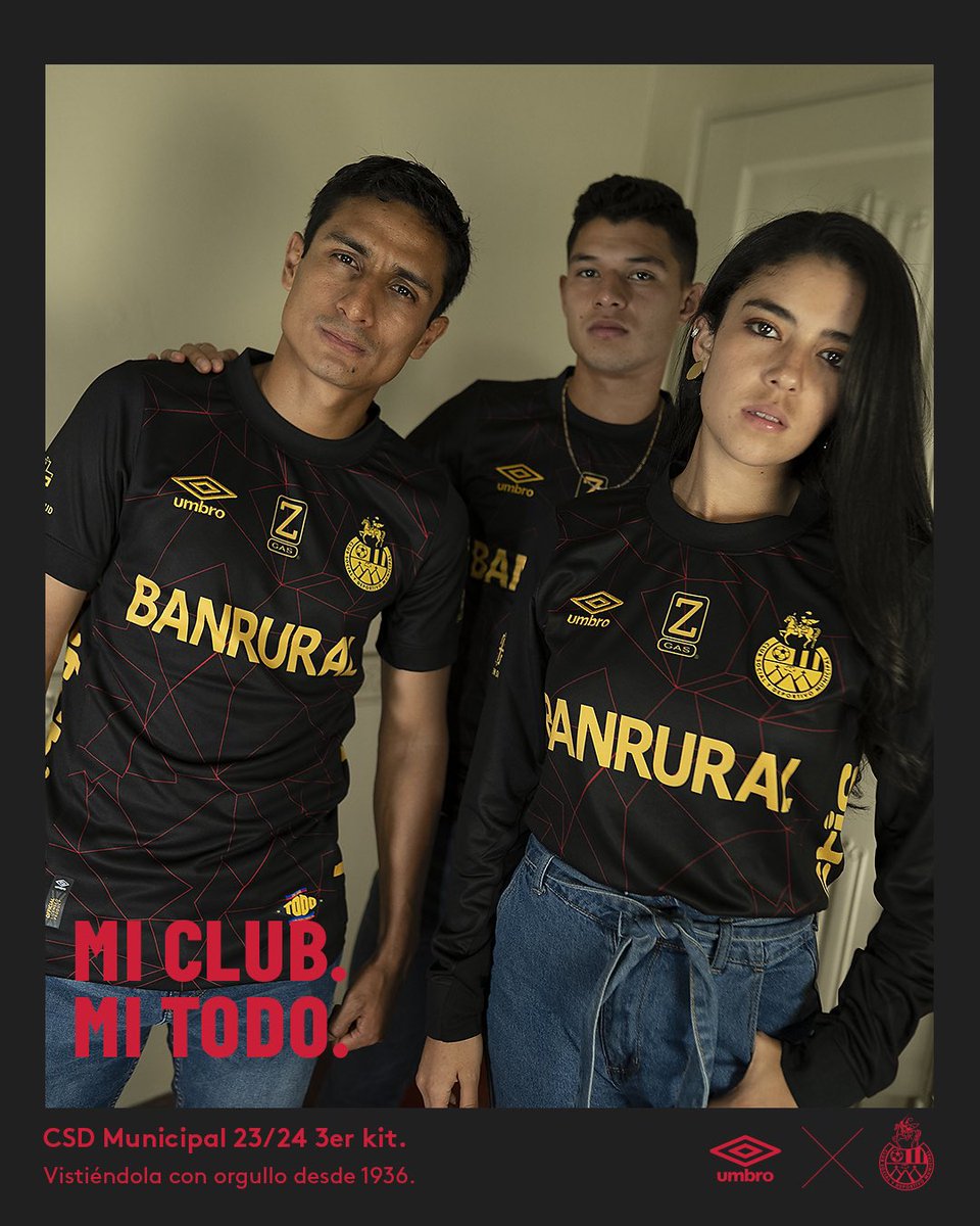 Rojos_Municipal's tweet photo. 𝑽𝒊𝒔𝒕𝒊𝒆́𝒏𝒅𝒐𝒍𝒂 𝒄𝒐𝒏 𝒐𝒓𝒈𝒖𝒍𝒍𝒐 𝒅𝒆𝒔𝒅𝒆 1936
¡Mi club, mi todo! #DejarTodoPorEstaCamiseta ❤️💛🖤

🛒 #RojosStore Peri Roosevelt
🛒 #RojosStore Banrural central Z.9 
🛒 #RojosStore CDEVA
🛒 https://t.co/rjk85TjD6P 
📲 https://t.co/fg3mWPU8jh

@umbro https://t.co/bnDt9eMYLX