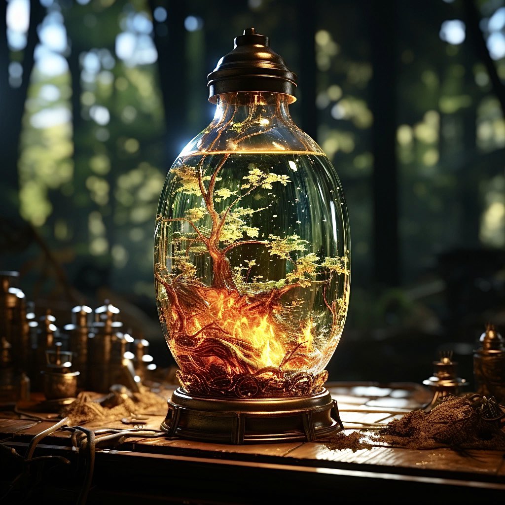 Lightning in a bottle #midjourney #ai #midjourneyartwork #midjourneyai #aigeneratedart #aiartists #synthography #aifashion #conceptart #aiart #computergenerated #midjourney_bot #promptforum #promptart #neuralart #aiartist #generativeart #aiartcommunity