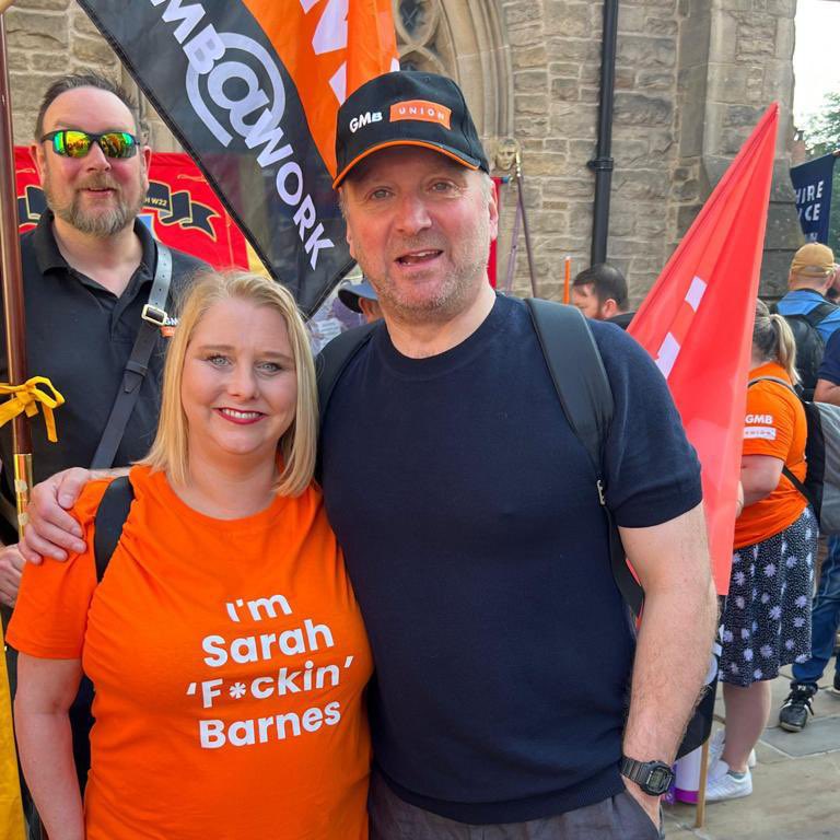 Gary Smith (@gmbgarysmith) on Twitter photo Great to catch up with <a href="/sarahbarnesGMB/">Sarah Barnes</a>, a brilliant organiser and a credit to our union. ✊ Great to catch up with <a href="/sarahbarnesGMB/">Sarah Barnes</a>, a brilliant organiser and a credit to our union. ✊