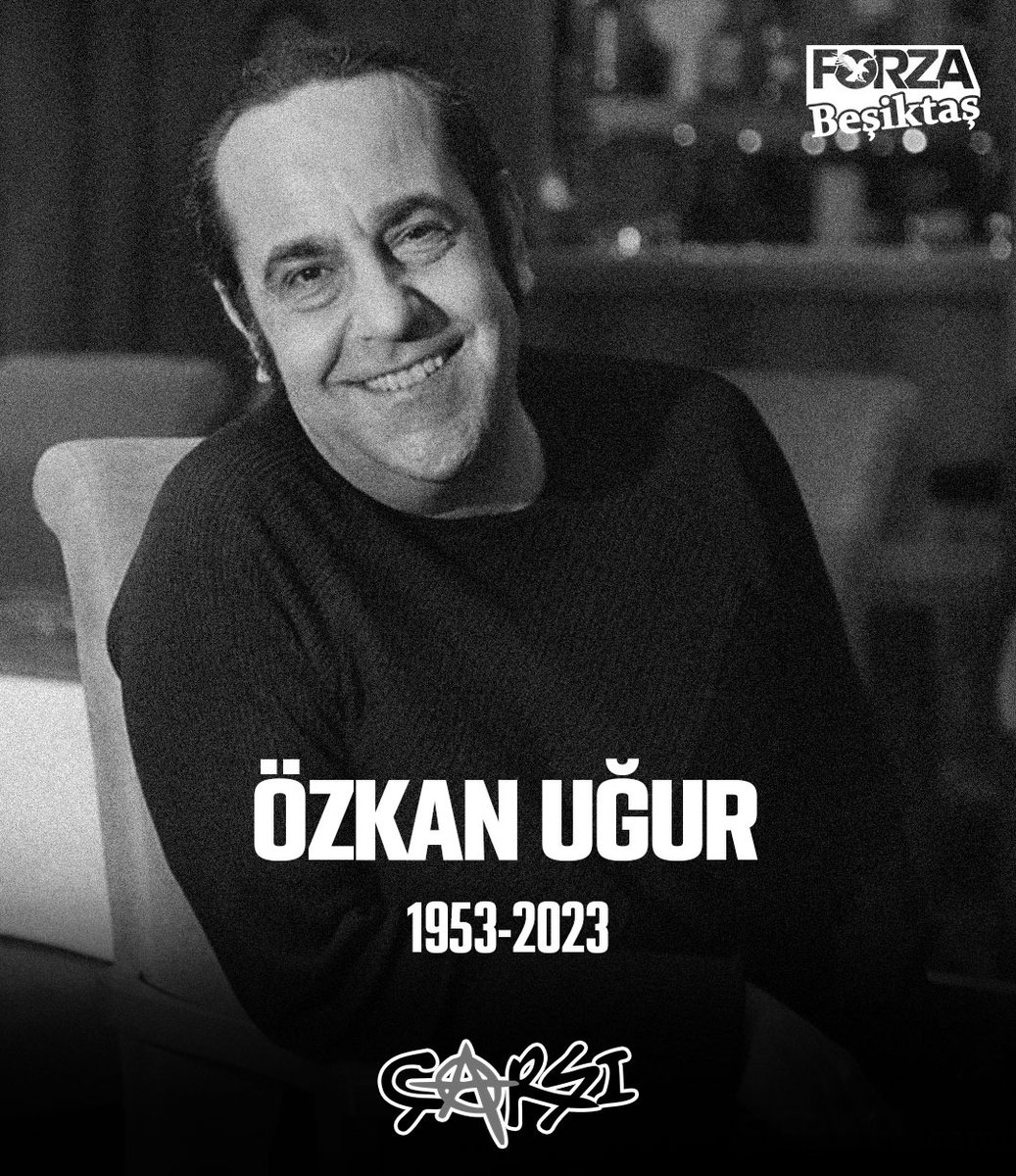 Hayatımıza düşürdüğün bütün sesler, yüzümüze bıraktığın bütün tebessümler için teşekkürler #ÖzkanUğur seni hiç unutmayacağız