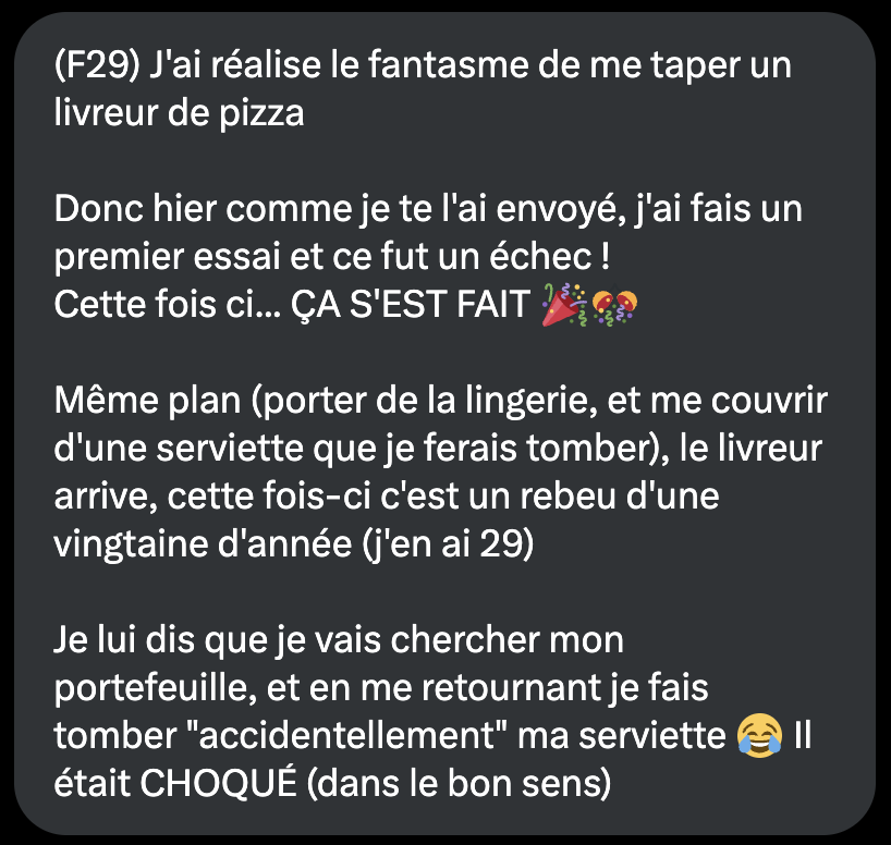 STORY COQUINE tweet media