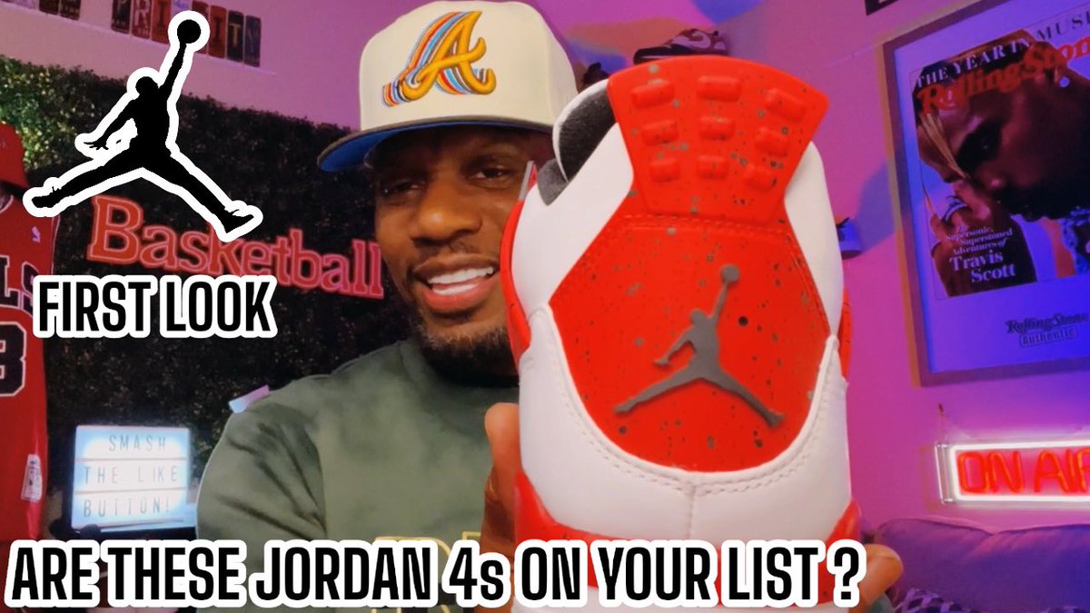 SOLEPRIORITY1's tweet photo. THE AIR JORDAN 4 RED CEMENT REVIEW NOW LIVE ON YOUTUBE 

https://t.co/466YRTSw2N https://t.co/uWbCwC1PKS
