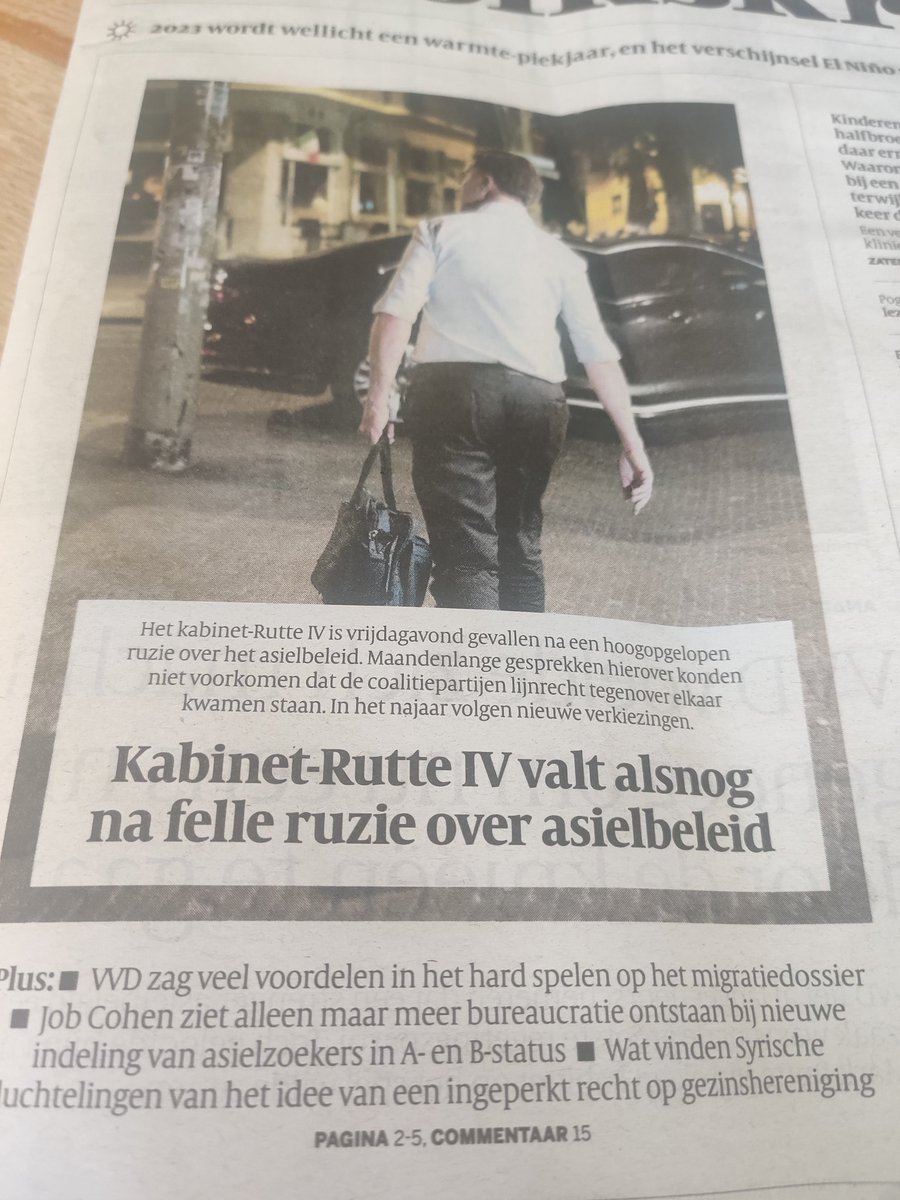 edith_le's tweet photo. @NormaleMensen Mijn Volkskrant was verser van de pers blijkbaar?😅 https://t.co/eSoRppDVi6