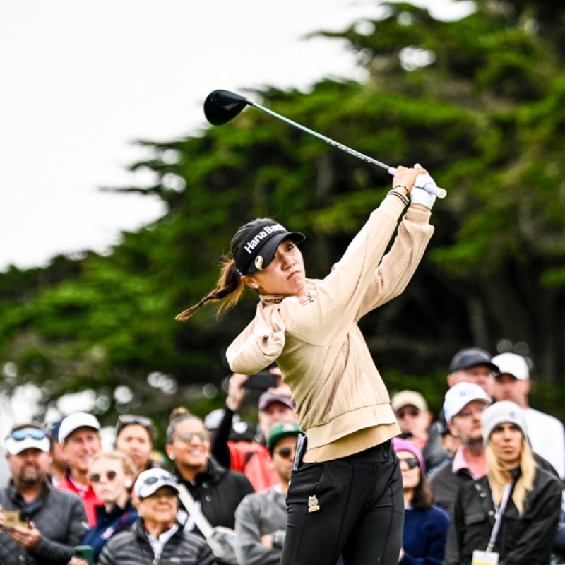 FOS's tweet photo. The U.S. Women’s Open has seen:
▪️ 2x last year’s ticket revenue
▪️ Its largest purse ever at $11M
▪️ The most-watched first round since 2014

It marks a milestone for golf — and a run of championships at venues that, until now, had been reserved for men.

@_DavidRumsey’s story »