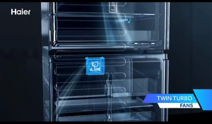 sheikh_hon_yaar's tweet image. Upgrade your kitchen with a #HaierRefrigerator and experience the perfect combination of style and functionality. The sleek stainless steel finish adds a touch of elegance, while the advanced cooling technology keeps your food fresher for longer. Love mine!