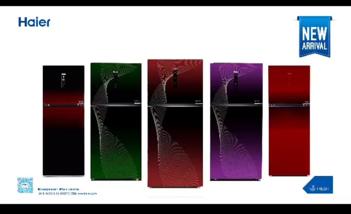 alishbahaha_'s tweet image. From small space to full size, you&apos;ll find a refrigerator just right for your kitchen with this Haier twin inverter plus

#HaierRefrigerator