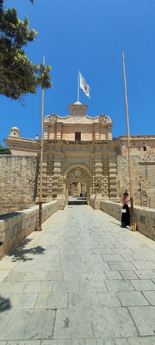 thomasgruff35's tweet image. Mdina - Mdina Gate, St Paul's Cathedral and St Paul's Catacombs