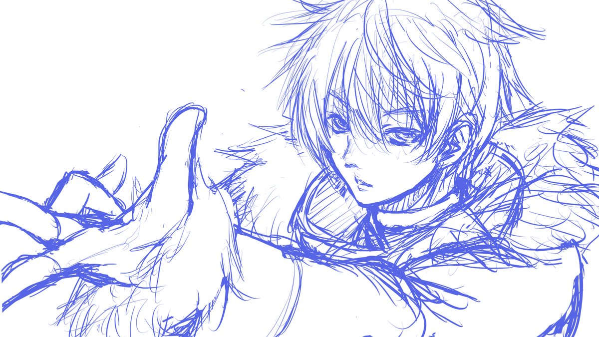 FGO カドックくん
所要時間一日、男キャラは最速で描けます

そのかわりアップしてもいいねもRTも貰えたりしないので、普段は描く気はミジンコも起きないですね|'-`)

好きな実況者の応援のために描いてたのでモチベーション高かったのだと思います

 #このタグを見た人はラフ画とその完成絵を見せる 