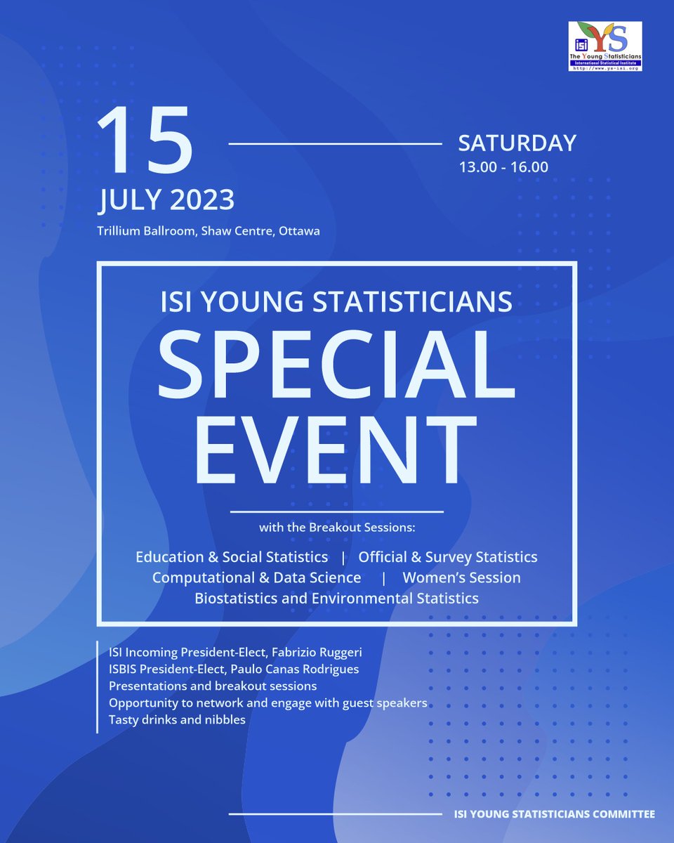 The Young Statisticians - ISI tweet media