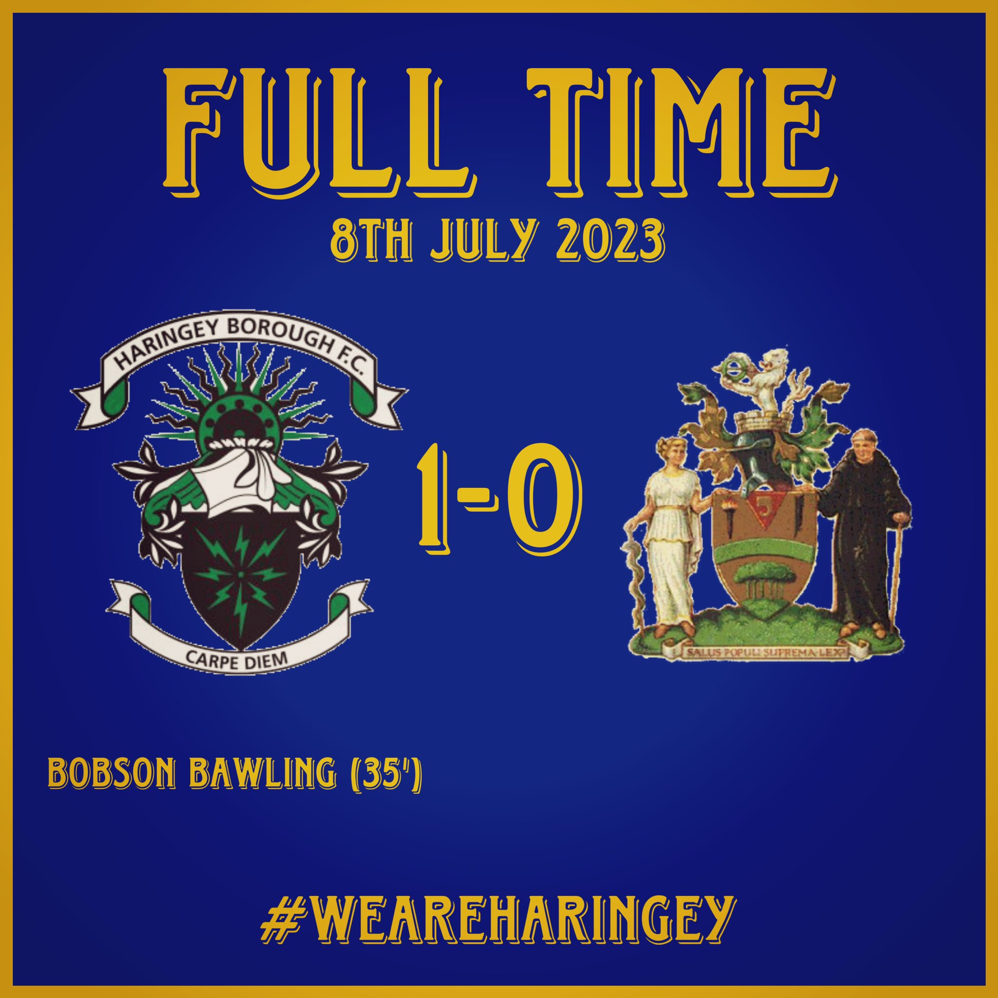 Haringey Borough on Twitter "First game of preseason A solid