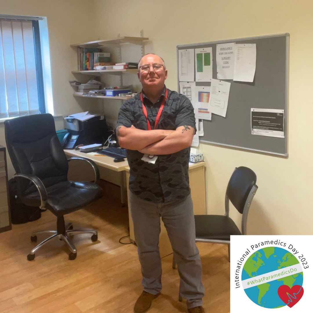 Steve is a Paramedic currently working in primary care, where he spends six weeks working with a GP practice and then the same period at YAS.

"I'm enjoying the challenge and seeing how healthcare looks from a different perspective."

#WhatParamedicsDo #IPD2023