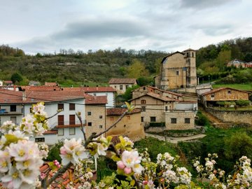 PatrimonioAlava's tweet photo. #Corres. La iglesia de #SanEsteban data del siglo XVI aunque fue reformada en el XVIII. Cuenta con portada #renacentista y #RetabloMayor #gótico. Cuenta también con la ermita #románica de la Virgen de la Peña. #Álava
Foto: @oscarkorres https://t.co/TBZV4gnTaP