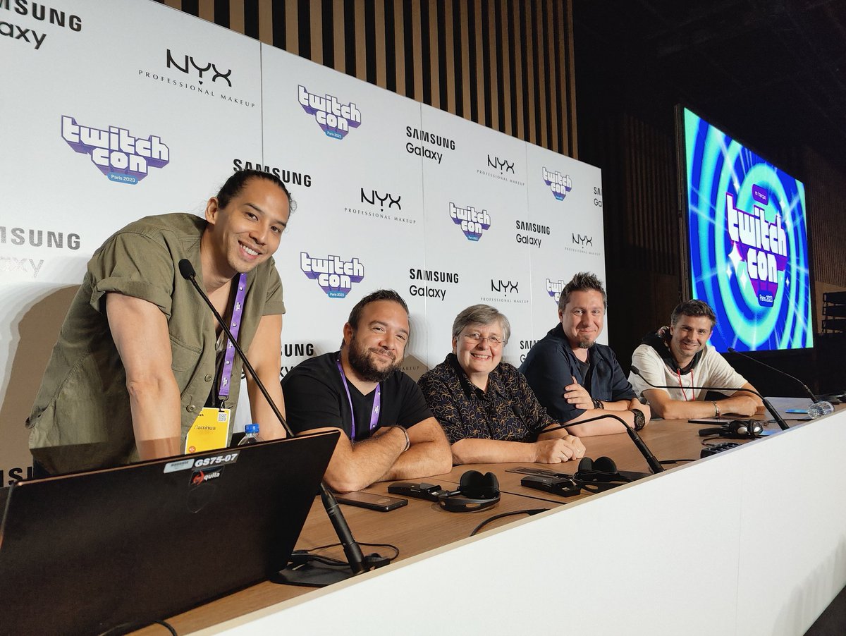 Brigitte Lecordier (@lecordierb) on Twitter photo On arrive sur twitch.tv/NomNom pour une conférence sur le doublage avec les copains <a href="/DonaldReignoux/">Donald Reignoux</a> <a href="/KelyanBlanc/">KelyanVF ⚡️</a> Morgan Dufour, tout ça hosté par <a href="/LamHua/">Lâm HUA 🌈</a> 🥰 à tout de suite !!! On arrive sur twitch.tv/NomNom pour une conférence sur le doublage avec les copains <a href="/DonaldReignoux/">Donald Reignoux</a> <a href="/KelyanBlanc/">KelyanVF ⚡️</a> Morgan Dufour, tout ça hosté par <a href="/LamHua/">Lâm HUA 🌈</a> 🥰 à tout de suite !!!