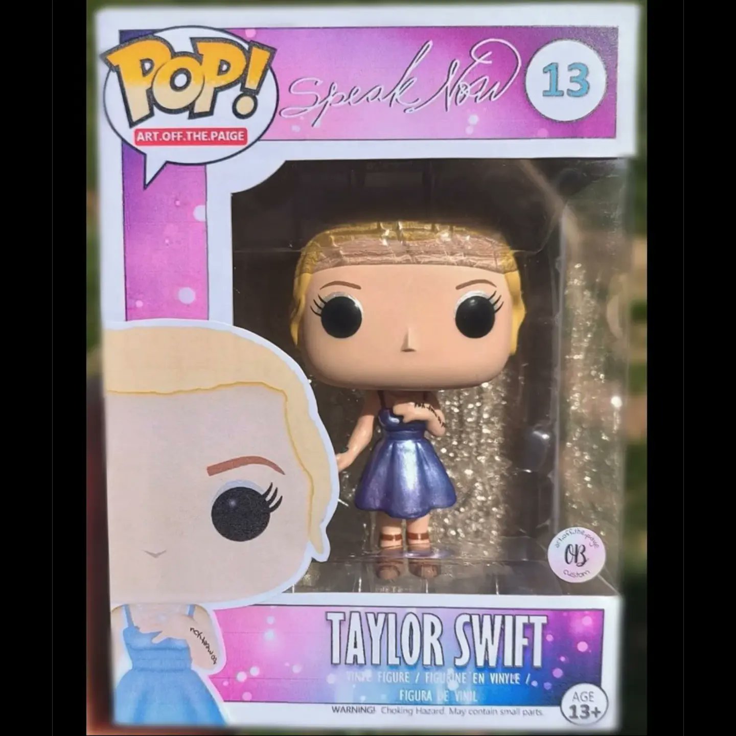 Eras Tour Speak Now Custom Taylor Swift Funko Pop