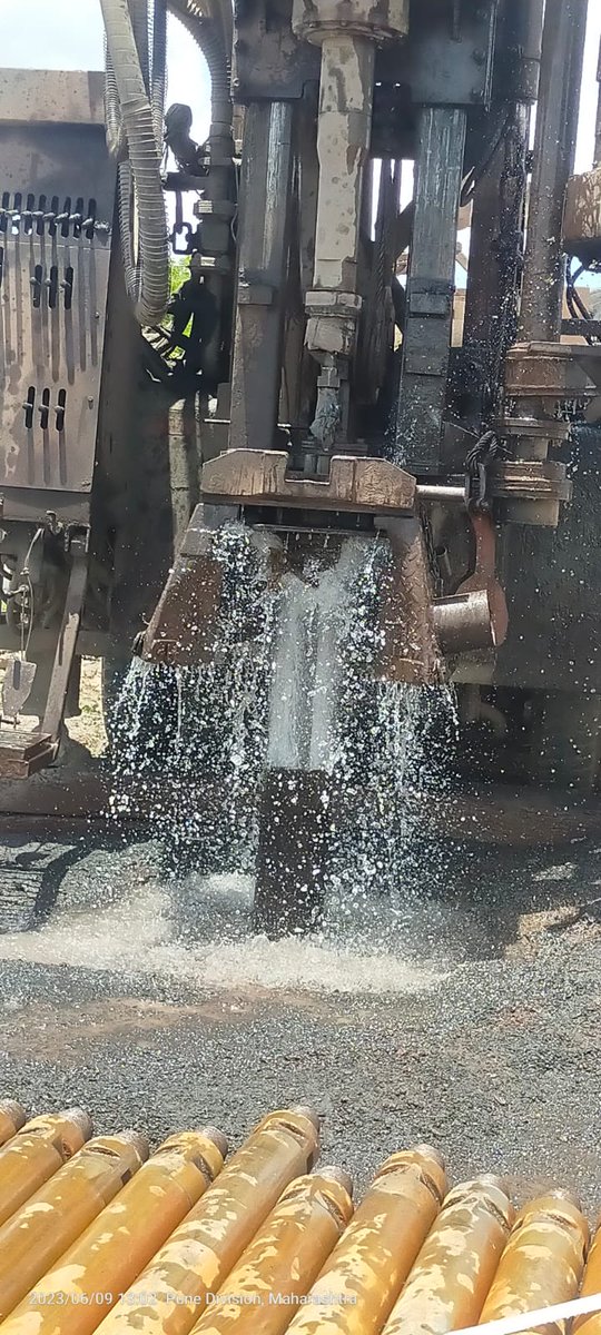 High Yielding Exploratory and Observation wells was drilled down to a depth of 200 mbgl and 150.70 mbgl respectively at Hivre village, Jath taluka of Sangli district under NAQUIM 2.0 with a discharge of 4.43 lps (266 lpm). The aquifer is fractured Basalt.